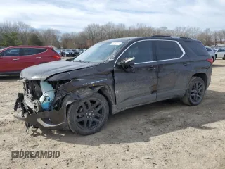 2018 Chevrolet Traverse LT Cloth z VIN 1GNERGKW6JJ265546, wystawiony jako Copart lot #46409545 z przebiegiem 116 079 mil mil oraz Szkoda całkowita • Salvage title. Historia ofert i sprzedaży dostępna na DreamBid. Obrazek 1.