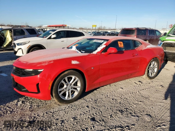 2019 Chevrolet Camaro 1LS with VIN 1G1FB1RX5K0151762, listed as a Copart auction lot 45352415 with 111,410 mi miles and Salvage Title. Bid and sale history available at carsss.com. Image 1.