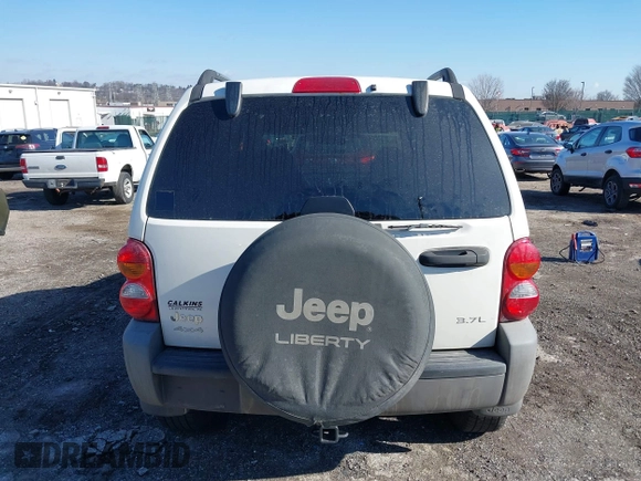 2004 Jeep Liberty Sport with VIN 1J4GL48K24W303510, listed as a IAAI auction lot 41660788 with 178,067 mi miles. Bid and sale history available at carsss.com. Image 16.