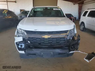 2022 Chevrolet Colorado 2WD Work Truck with VIN 1GCHSBEA1N1272004, listed as a Copart auction lot 50339565 with 0 mi miles and Salvage Title. Bid and sale history available at carsss.com. Image 5.