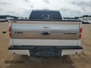 2011 Ford F-150 XLT with VIN 1FTFW1ET1BFD29677, listed as a Copart auction lot 54727835 with 155,367 mi miles and Salvage title. Bid and sale history available at DreamBid. Image 6.