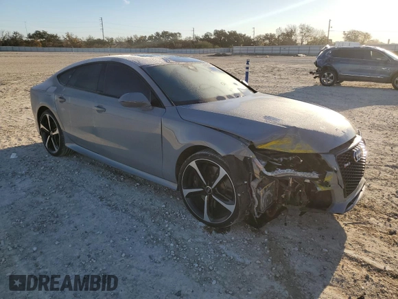 2015 Audi RS 7 Prestige z VIN WUAW2AFC7FN901067, wystawiony jako Copart lot #84822874 z przebiegiem 85 329 mil mil oraz Szkoda całkowita • Salvage title. Historia ofert i sprzedaży dostępna na DreamBid. Obrazek 4.