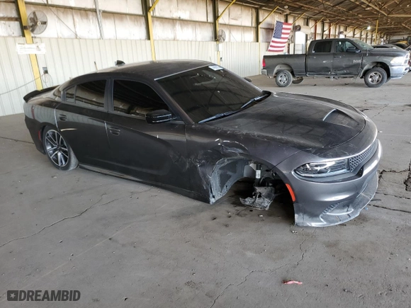 2023 Dodge Charger R/T with VIN 2C3CDXCT7PH685298, listed as a Copart auction lot 46969225 with 20,730 mi miles and Salvage Title. Bid and sale history available at carsss.com. Image 4.