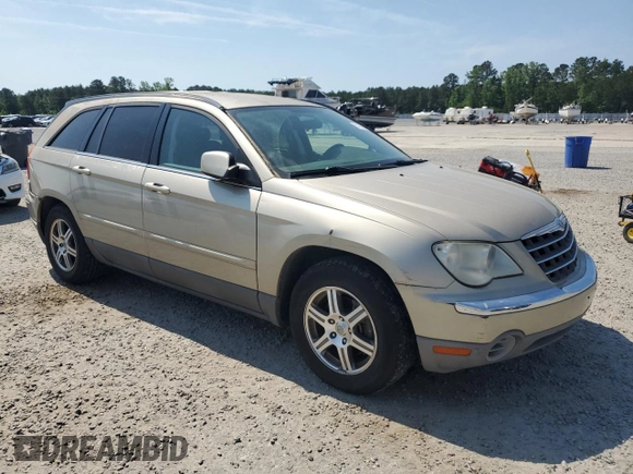 2007 Chrysler Pacifica Touring z VIN 2A8GM68X77R163860, wystawiony jako Copart lot #55138805 z przebiegiem 102 080 mil mil oraz Szkoda całkowita • Salvage title. Historia ofert i sprzedaży dostępna na DreamBid. Obrazek 4.