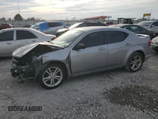 2014 Dodge Avenger SE z VIN 1C3CDZAB3EN165982, wystawiony jako Copart lot #76529444 z przebiegiem Nie podano mil oraz Szkoda całkowita • Salvage title. Historia ofert i sprzedaży dostępna na DreamBid. Obrazek 1.