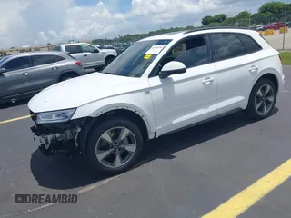 2020 Audi Q5 Premium with VIN WA1ANAFY4L2106527, listed as a IAAI auction lot 42451913 with 93,750 mi miles and . Bid and sale history available at DreamBid. Image 18.