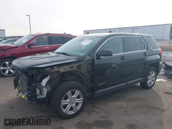 2016 GMC Terrain SLE with VIN 2GKFLSEK7G6175598, listed as a IAAI auction lot 41233296 with 75,126 mi miles. Bid and sale history available at carsss.com. Image 18.