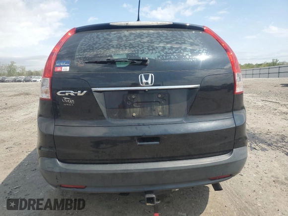 2014 Honda CR-V LX with VIN 2HKRM3H34EH510910, listed as a Copart auction lot 53793595 with 158,613 mi miles and Salvage Title. Bid and sale history available at carsss.com. Image 6.
