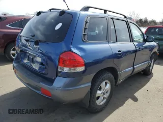 2006 Hyundai Santa Fe GLS with VIN KM8SC73D36U089535, listed as a Copart auction lot 47347174 with 71,203 mi miles and Salvage Title. Bid and sale history available at carsss.com. Image 3.