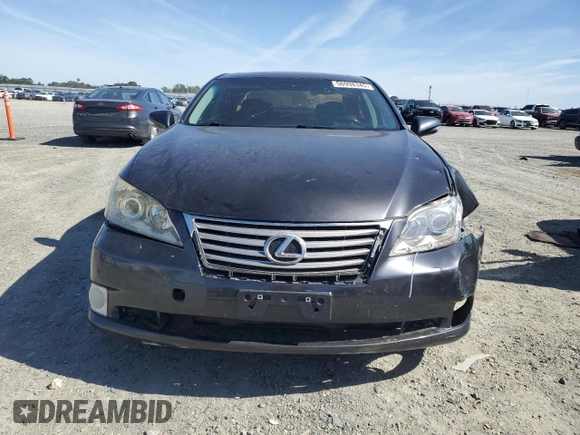 2011 Lexus ES 330 with VIN JTHBK1EG0B2428347, listed as a Copart auction lot 56998345 with 185,716 mi miles and Salvage Title. Bid and sale history available at DreamBid. Image 5.