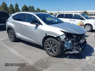 2015 Lexus NX 200t z VIN JTJYARBZ9F2002100, wystawiony jako IAAI lot #42293584 z przebiegiem 108 082 mil mil oraz . Historia ofert i sprzedaży dostępna na DreamBid. Obrazek 1.