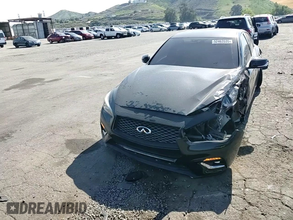 2020 Infiniti Q50 3.0t LUXE with VIN JN1EV7AP7LM202944, listed as a Copart auction lot 52463535 with 69,757 mi miles and Salvage Title. Bid and sale history available at carsss.com. Image 10.