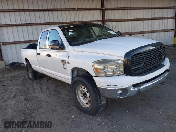2007 Dodge Ram 2500 SLT with VIN 3D7KS28C87G734474, listed as a IAAI auction lot 41718467 with 293,013 mi miles. Bid and sale history available at carsss.com. Image 1.
