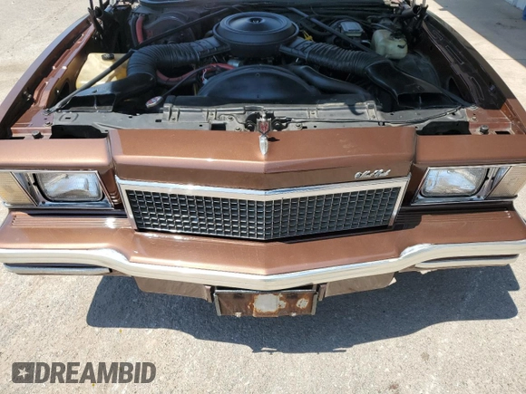 1978 Chevrolet Monte Carlo with VIN 1Z37U81479578, listed as a Copart auction lot 63252805 with 68,608 mi miles and Clean title. Bid and sale history available at DreamBid. Image 11.