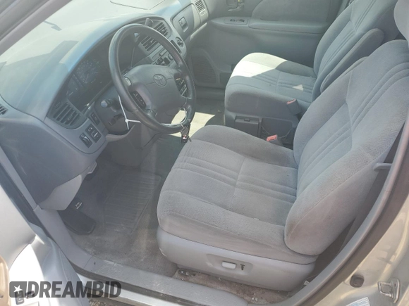 2003 Toyota Sienna LE with VIN 4T3ZF13C83U516107, listed as a Copart auction lot 69766244 with 0 mi miles and Salvage Title. Bid and sale history available at carsss.com. Image 7.