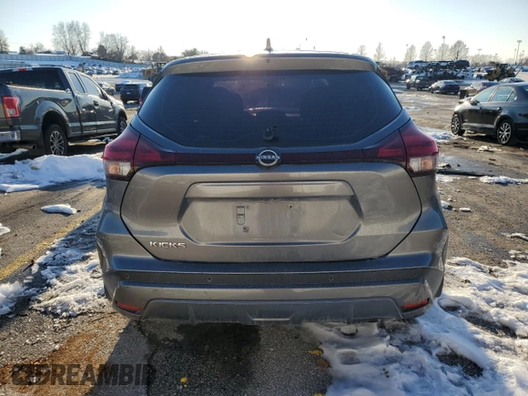 2022 Nissan Kicks S with VIN 3N1CP5BV2NL474902, listed as a Copart auction lot 88274805 with Not Provided miles and Non Repairable. Bid and sale history available at DreamBid. Image 6.