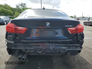 2016 BMW 4 Series 428i with VIN WBA3N7C50GK227232, listed as a Copart auction lot 61255145 with 86,667 mi miles and Salvage title. Bid and sale history available at DreamBid. Image 6.