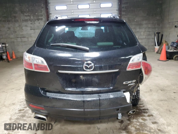 2010 Mazda CX-9 Sport with VIN JM3TB3MV6A0226616, listed as a Copart auction lot 87721225 with 134,372 mi miles and Salvage Title. Bid and sale history available at carsss.com. Image 6.
