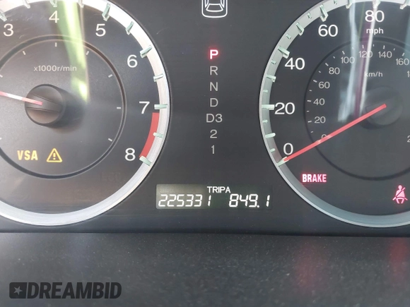 2010 Honda Accord EX with VIN 1HGCP2F73AA074003, listed as a IAAI auction lot 42735225 with 225,331 mi miles and . Bid and sale history available at DreamBid. Image 7.