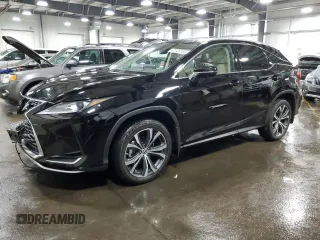 2020 Lexus RX with VIN 2T2HZMDA6LC244471, listed as a Copart auction lot 47126165 with 16,610 mi miles and Salvage Title. Bid and sale history available at carsss.com. Image 1.