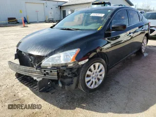 2015 Nissan Sentra SV with VIN 3N1AB7AP4FY345357, listed as a Copart auction lot 51293975 with 79,086 mi miles and Salvage Title. Bid and sale history available at carsss.com. Image 1.