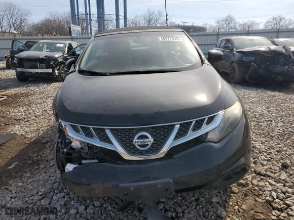 2014 Nissan Murano CrossCabriolet with VIN JN8AZ1FY0EW301776, listed as a Copart auction lot 48577515 with 103,719 mi miles and Salvage Title. Bid and sale history available at carsss.com. Image 5.