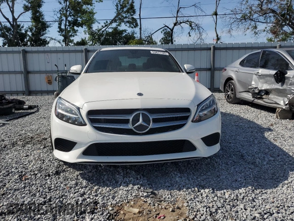 2019 Mercedes-Benz C 300 with VIN 55SWF8DB2KU304145, listed as a Copart auction lot 53877185 with 74,855 mi miles and Salvage Title. Bid and sale history available at DreamBid. Image 5.