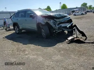 2022 Toyota RAV4 XLE with VIN 2T3P1RFV1NW259179, listed as a Copart auction lot 57253525 with 55,764 mi miles and Salvage title. Bid and sale history available at DreamBid. Image 14.