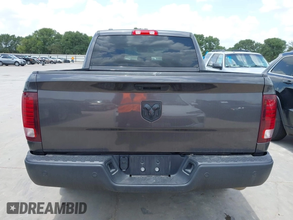 2024 Ram 1500 Warlock with VIN 1C6RR6LG6RS142337, listed as a IAAI auction lot 42734480 with 36,410 mi miles and . Bid and sale history available at DreamBid. Image 16.