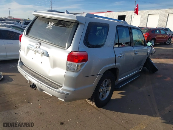 2012 Toyota 4Runner SR5 with VIN JTEBU5JR6C5102512, listed as a IAAI auction lot 41291233 with 164,476 mi miles. Bid and sale history available at carsss.com. Image 4.