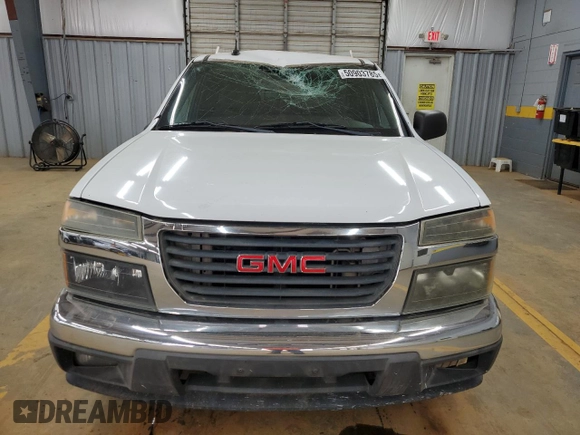 2008 GMC Canyon SLE1 with VIN 1GTCS19E488124636, listed as a Copart auction lot 50903785 with 240,302 mi miles and Salvage Title. Bid and sale history available at carsss.com. Image 5.