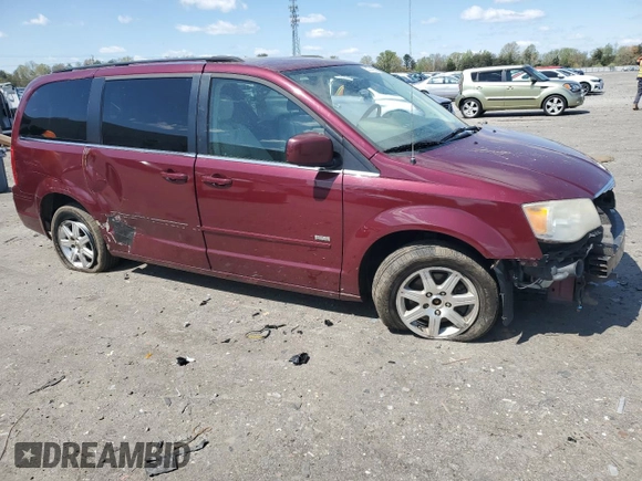 2008 Chrysler Town & Country Touring with VIN 2A8HR54P18R709169, listed as a Copart auction lot 52074935 with 0 mi miles and Clean Title. Bid and sale history available at carsss.com. Image 4.