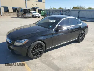 2018 Mercedes-Benz C 300 with VIN 55SWF4JB8JU234808, listed as a Copart auction lot 80482574 with 220,883 mi miles and Clean Title. Bid and sale history available at carsss.com. Image 1.