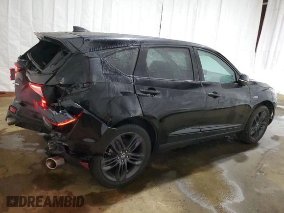 2020 Acura RDX w/A-Spec Pkg with VIN 5J8TC2H66LL041116, listed as a Copart auction lot 51627984 with 45,480 mi miles. Bid and sale history available at carsss.com. Image 3.