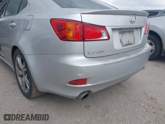 2010 Lexus IS 250 with VIN JTHBF5C21A5124993, listed as a IAAI auction lot 42158931 with 237,934 mi miles. Bid and sale history available at carsss.com. Image 6.
