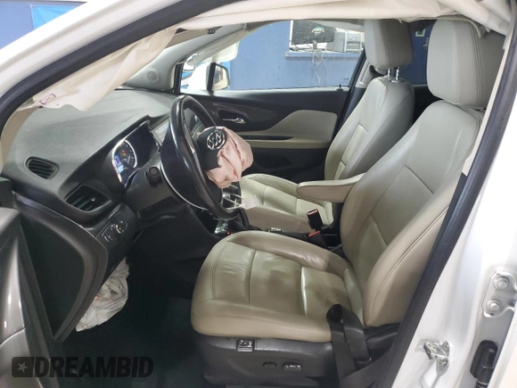 2019 Buick Encore Essence with VIN KL4CJGSM1KB730584, listed as a Copart auction lot 47871685 with 108,093 mi miles and Salvage Title. Bid and sale history available at carsss.com. Image 7.