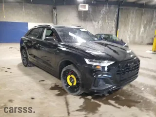 2022 Audi Q8 Premium Plus with VIN WA1EVBF17ND023546, listed as a Copart auction lot 71615904 with 59,183 mi miles and Salvage Title. Bid and sale history available at carsss.com. Image 15.
