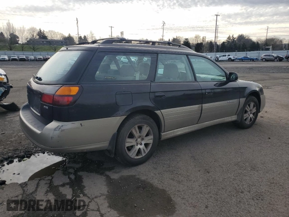 2004 Subaru Legacy Outback 35th Anniversary with VIN 4S3BH815547640938, listed as a Copart auction lot 46926465 with 204,340 mi miles and Clean title. Bid and sale history available at DreamBid. Image 3.