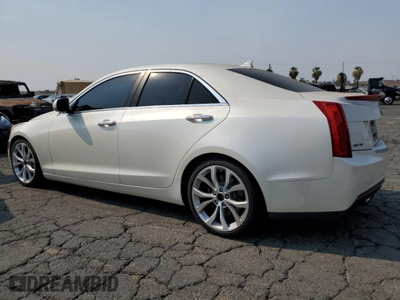 2014 Cadillac ATS Premium with VIN 1G6AE5SX7E0124063, listed as a Copart auction lot 68642254 with 142,839 mi miles and Salvage Title. Bid and sale history available at carsss.com. Image 2.