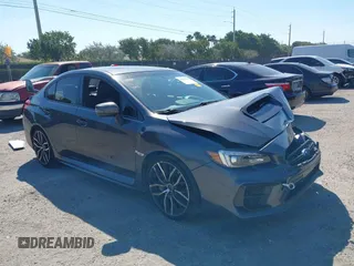 2021 Subaru WRX STI Limited with VIN JF1VA2W69M9813192, listed as a IAAI auction lot 41772385 with 47,644 mi miles. Bid and sale history available at carsss.com. Image 1.