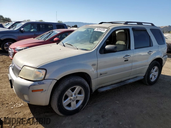 2007 Mercury Mariner with VIN 4M2CU39H87KJ11108, listed as a Copart auction lot 74314124 with 225,901 mi miles and Salvage title. Bid and sale history available at DreamBid. Image 1.