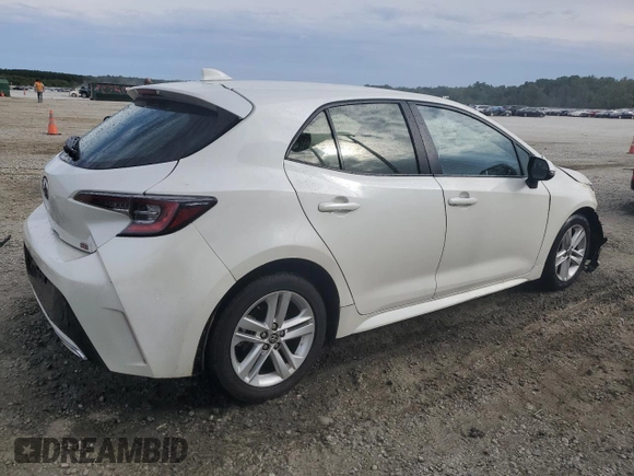 2019 Toyota Corolla Hatchback SE with VIN JTNK4RBEXK3040528, listed as a Copart auction lot 70515874 with 79,982 mi miles and Salvage Title. Bid and sale history available at carsss.com. Image 3.