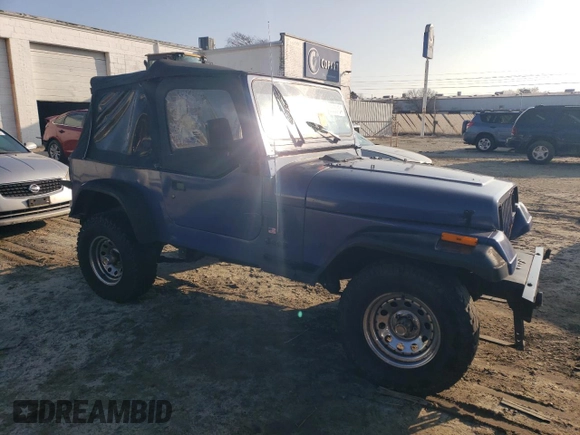 1994 Jeep Wrangler S with VIN 1J4FY19PXRP404320, listed as a Copart auction lot 85633464 with 130,824 mi miles and Salvage Title. Bid and sale history available at carsss.com. Image 4.