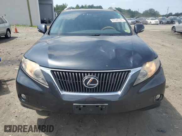 2010 Lexus RX 350 with VIN 2T2BK1BA9AC058058, listed as a Copart auction lot 65525185 with 146,659 mi miles and Salvage title. Bid and sale history available at DreamBid. Image 5.