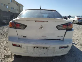 2010 Mitsubishi Lancer DE with VIN JA32U1FU9AU006742, listed as a Copart auction lot 48222175 with 110,989 mi miles and Salvage Title. Bid and sale history available at carsss.com. Image 6.