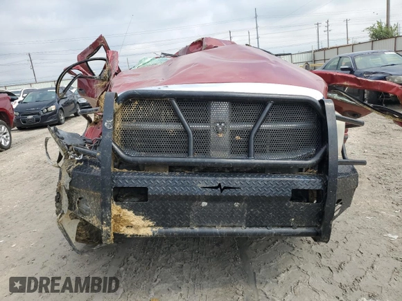 2006 Dodge Ram 2500 SLT with VIN 1D7KS28C26J234372, listed as a Copart auction lot 70235864 with 0 mi miles and Salvage Title. Bid and sale history available at carsss.com. Image 5.