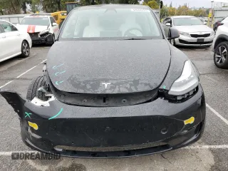 2021 Tesla Model Y Long Range with VIN 5YJYGDEEXMF294556, listed as a Copart auction lot 46668035 with 42,772 mi miles and Salvage Title. Bid and sale history available at DreamBid. Image 5.