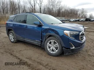 2019 GMC Terrain SLE z VIN 3GKALMEV4KL290986, wystawiony jako Copart lot #50313335 z przebiegiem 99 537 mil mil oraz Czysty tytuł • Clean title. Historia ofert i sprzedaży dostępna na DreamBid. Obrazek 4.