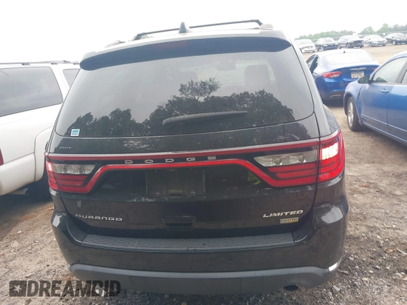 2015 Dodge Durango Limited with VIN 1C4RDHDG0FC200627, listed as a IAAI auction lot 42114680 with 215,981 mi miles and . Bid and sale history available at carsss.com. Image 16.