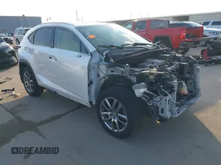 2015 Lexus NX 200t with VIN JTJYARBZ4F2017376, listed as a IAAI auction lot 41058612 with 55,471 mi miles. Bid and sale history available at carsss.com. Image 1.